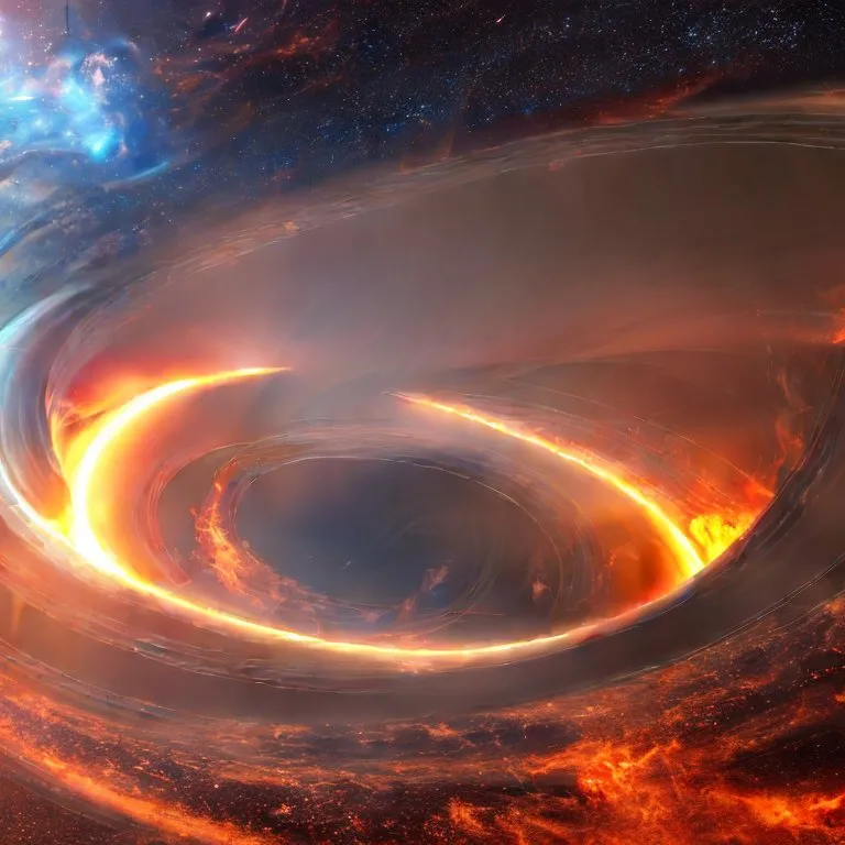 Flame digital art generated by stable diffusion.